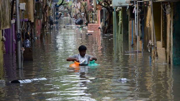 INDIA-FLOODS-WEATHER-DISASTER