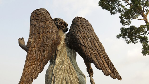 Angel statue,&#8221;Santo Angelo&#8221;