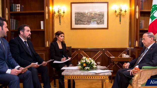 michel aoun, liban, président