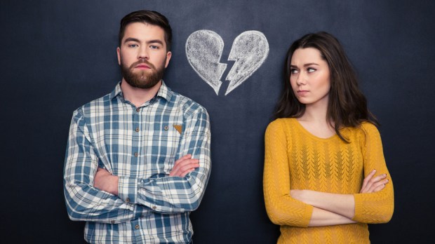 WEB3-DIVORCE-COUPLE-BLACKBOARD-shutterstock_373550518-Dean Drobot-AI