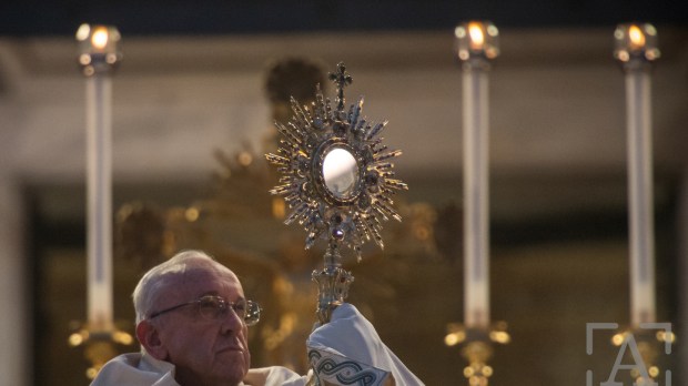 CD2017 &#8211; Pope Francis celebrates the Corpus Domini