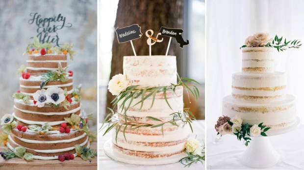 NAKED WEDDING CAKE