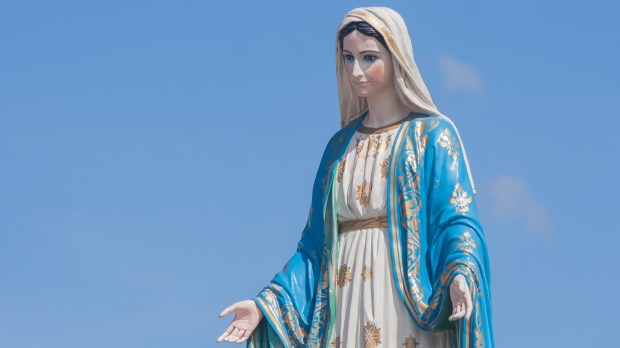 Statue vierge marie