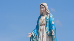 Statue vierge marie
