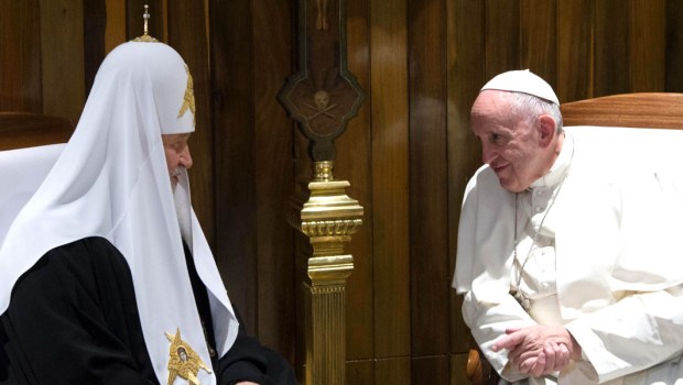 POPE FRANCIS AND PATRIARCH KIRILL