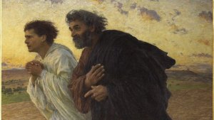 PETER AND JOHN RUNNING TO THE TOMB