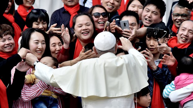 CHINA,POPE FRANCIS