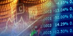 FINANCIAL DATA ON A MONITOR