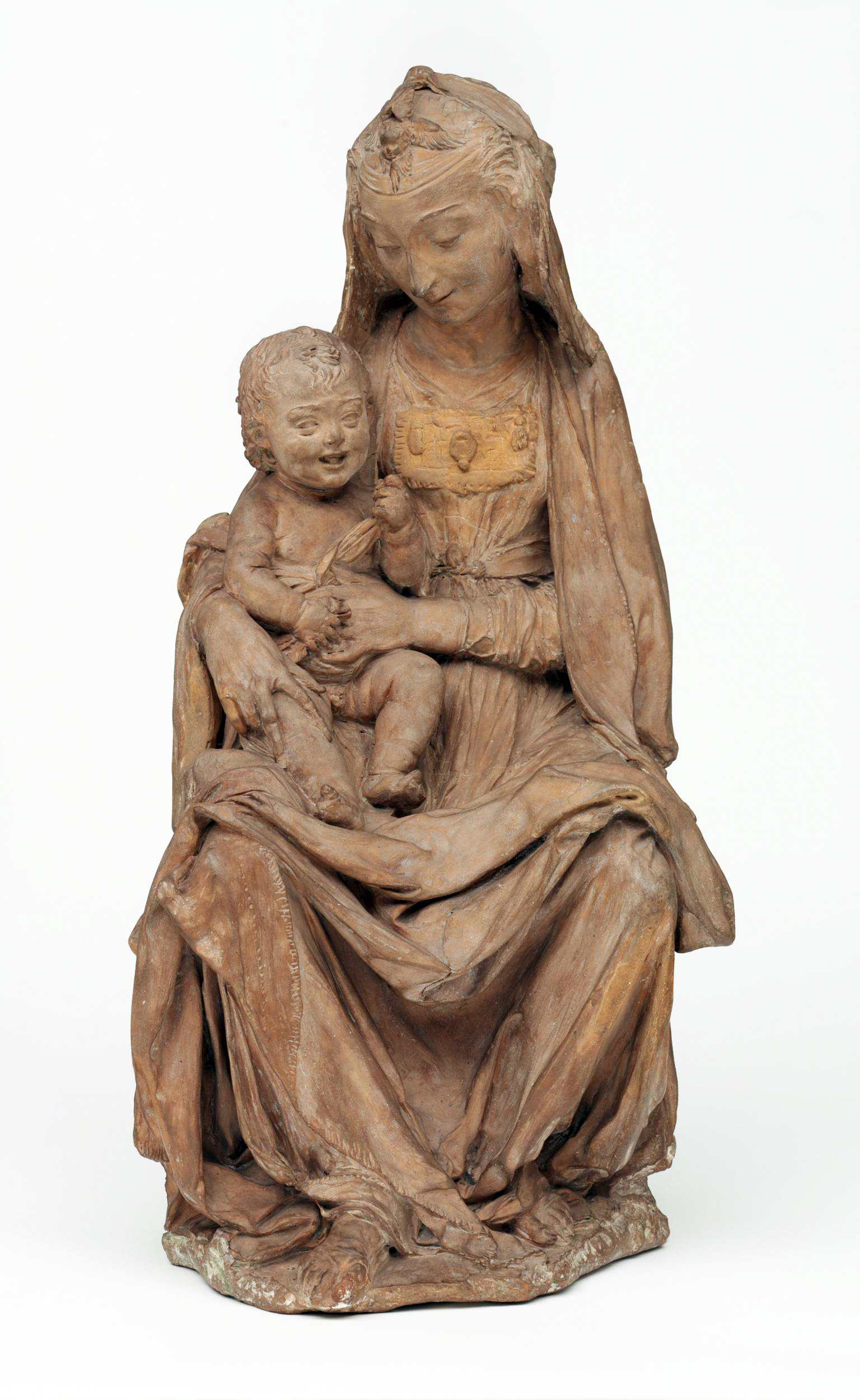 Vierge Marie avec l'enfant qui rit, Albert Museum