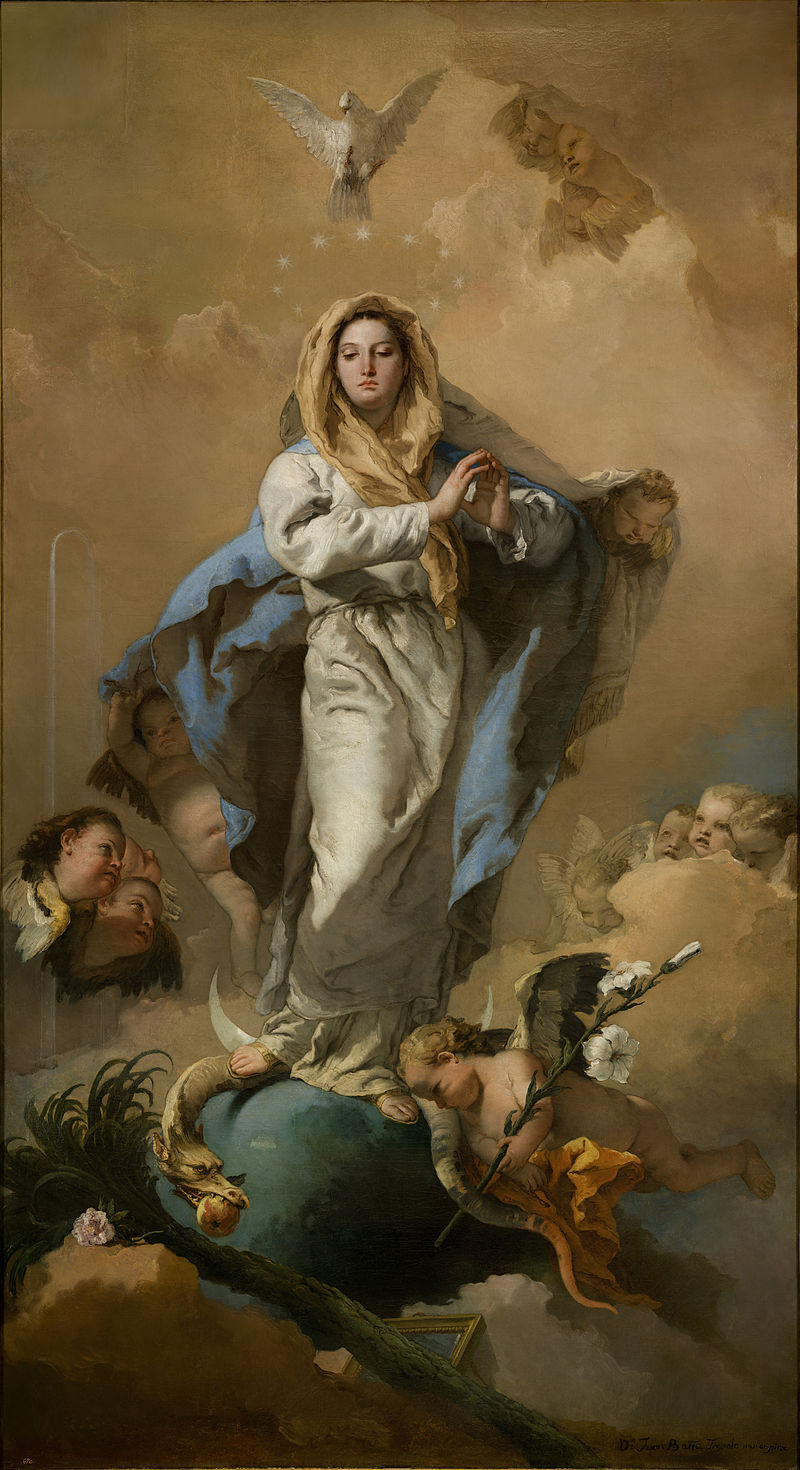 TIEPOLO IMMACULATE CONCEPTION