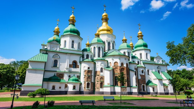 Cathédrale de Kiev Ukraine