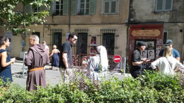 Évangélisation au festival d'Avignon