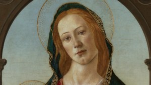 Vierge à l'Enfant de Botticelli