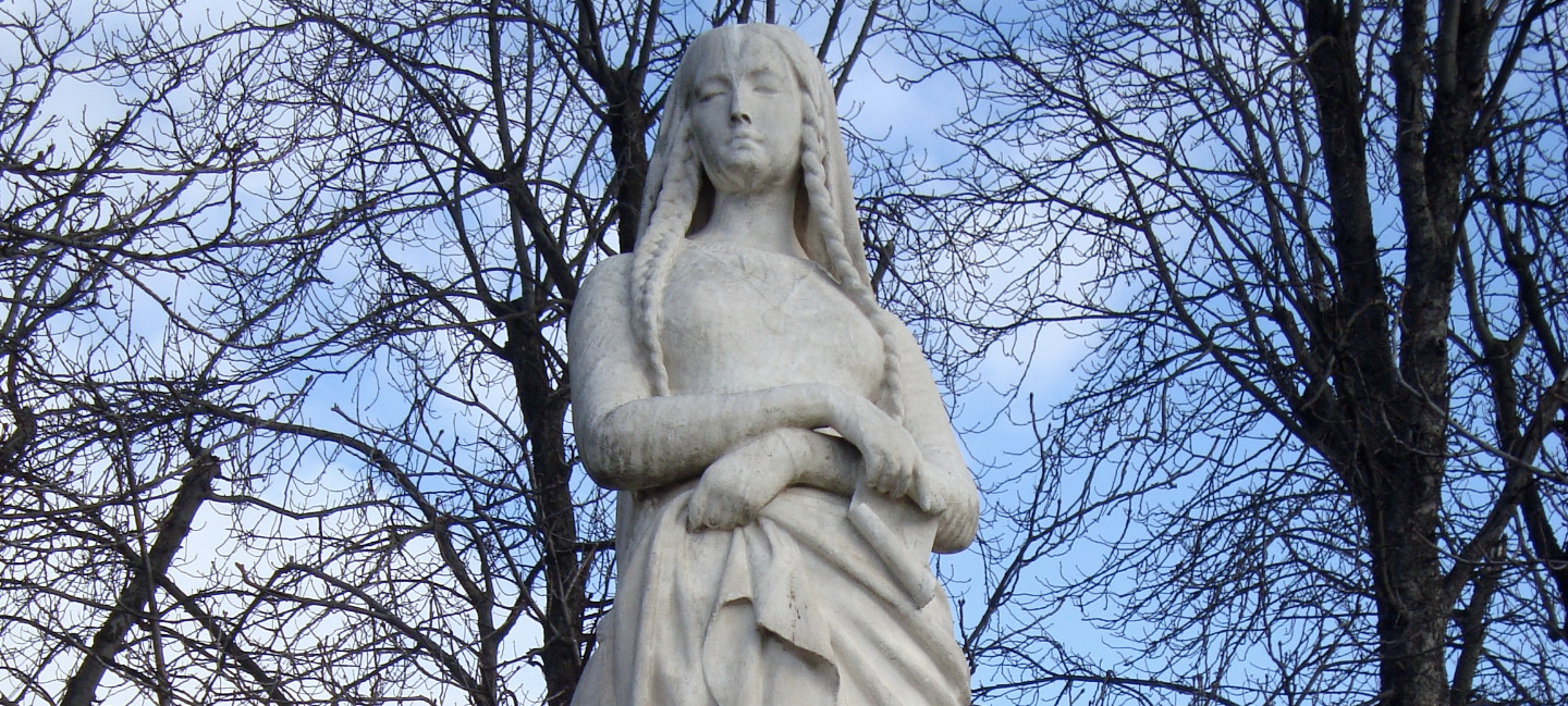 Statue de sainte Geneviève