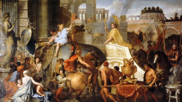 Charles Lebrun, Alexandre le Grand dans Babylone