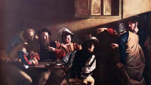 la vocation de st mathieu caravage