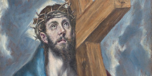 Christ avec la croix du Greco