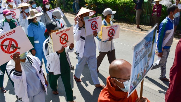 MYANMAR PROTEST