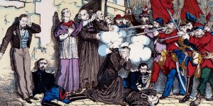 Mai 1871, l’assassinat de l’otage Mgr Darboy, archevêque de Paris