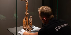 Découverte d&rsquo;un splendide calvaire de Claus Sluter, le « Donatello du Nord »