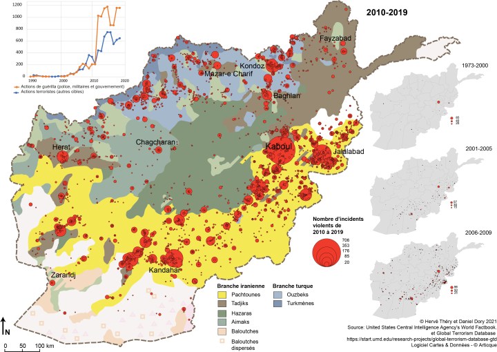carte terrorisme afghanistan