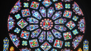 rose nord, cathédrale de Chartres (Eure-et-Loir), vers 1230