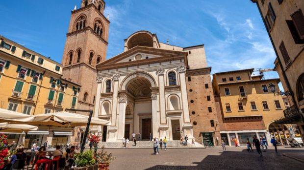 Basilique Saint-André de Mantoue, en Italie