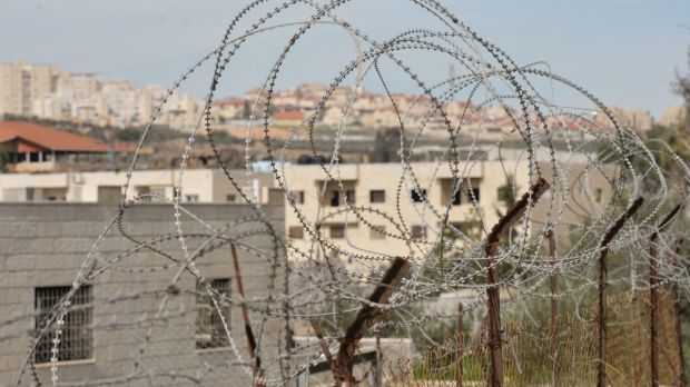 Le mur de séparation entre les Territoires palestiniens et Israël à Bethléem
