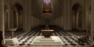 J-33 : la consécration de l&#8217;autel de Notre-Dame de Paris