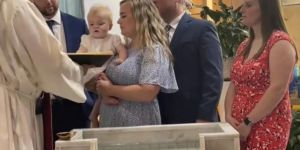 Le baptême mémorable de Sullivan, 11 mois