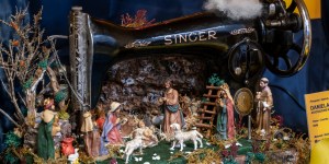 Dans un tonneau ou sous une machine à coudre, les crèches originales du Vatican