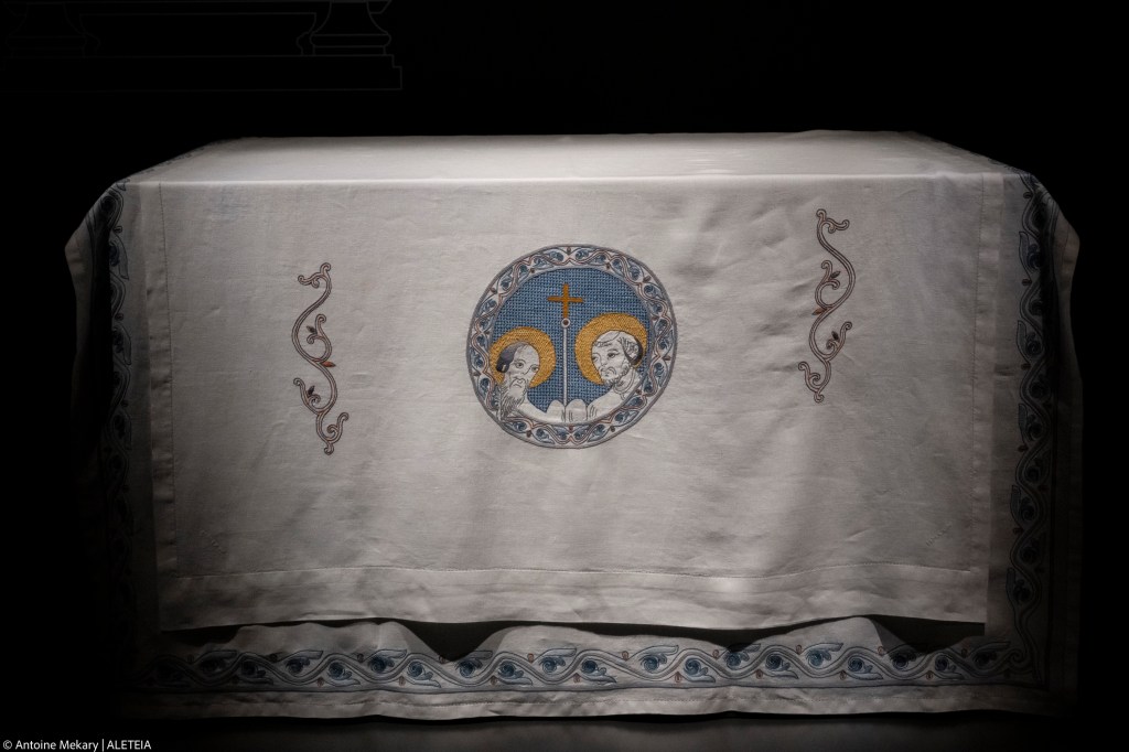 Forgiveness tablecloth 2023