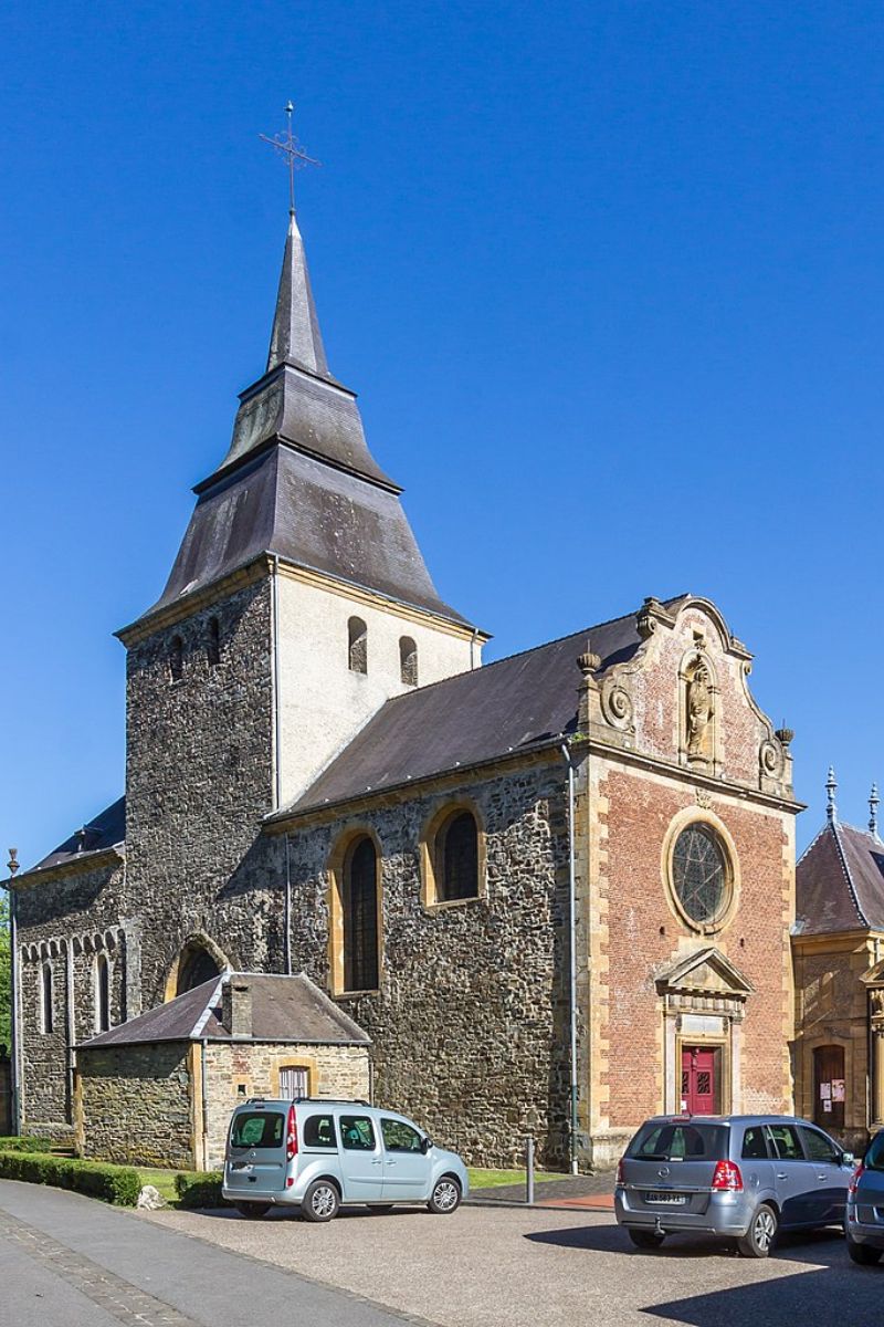 Eglise Laval Dieu à Monthermé dans les Ardennes