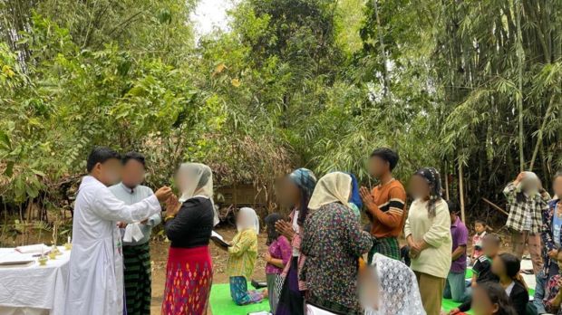 birmanie, kachin, messe, guerre