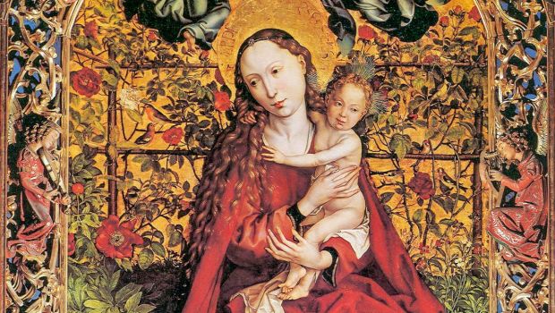 Martin-Schongauer-Rose-mystique-Colmar-Collegiale-Saint-Martin