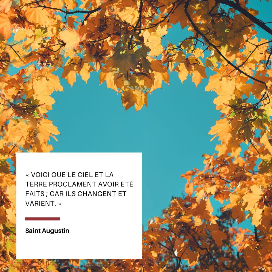 Citations des saints sur l'automne