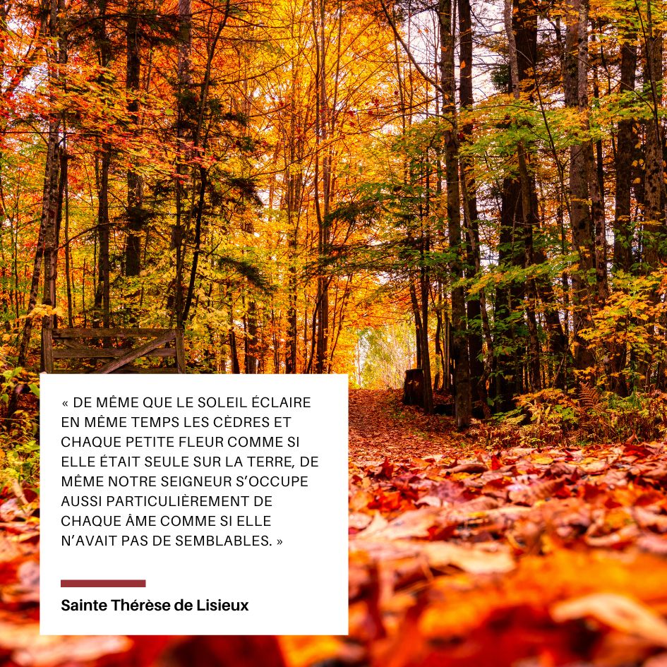 Citations des saints sur l'automne