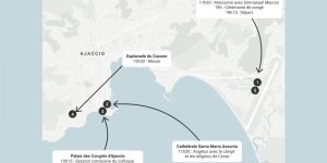 [INFOGRAPHIES] Le programme du voyage du pape en Corse