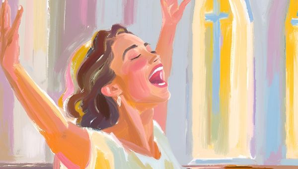 Corner Item Image - “Heureux ceux qui louent Dieu” 