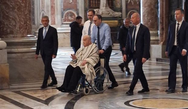 Corner Hero Image - À Rome, la dernière apparition du Pape, entre étonnements et interrogations